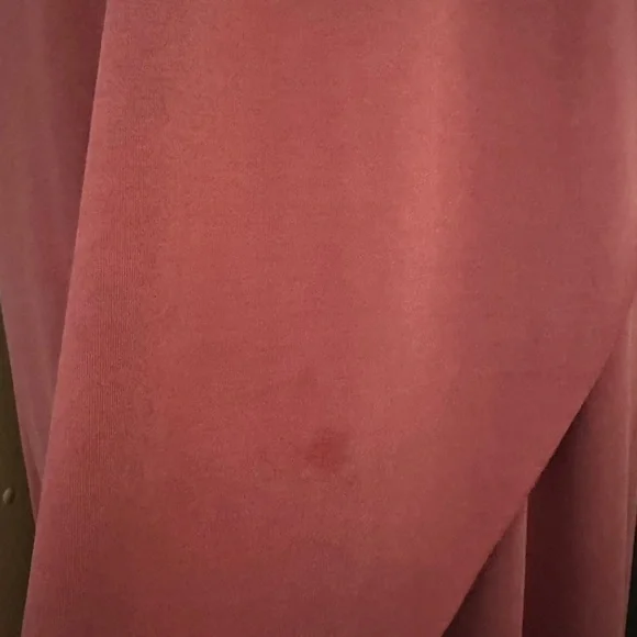 Lulu’s Hi-Low Twin Spaghetti Strap Stretch Knit Dress In Washed Red Size M - Picture 9 of 10